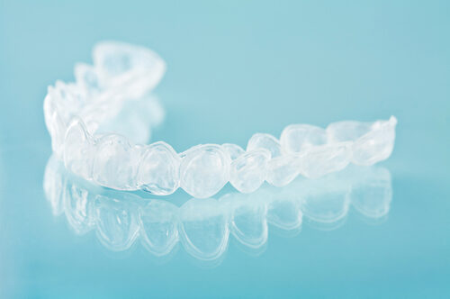 Image Text: Invisalign Aligners